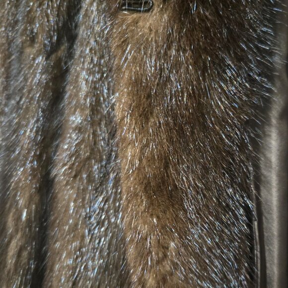 Saga full length 47" mink coat - Picture 5 of 12